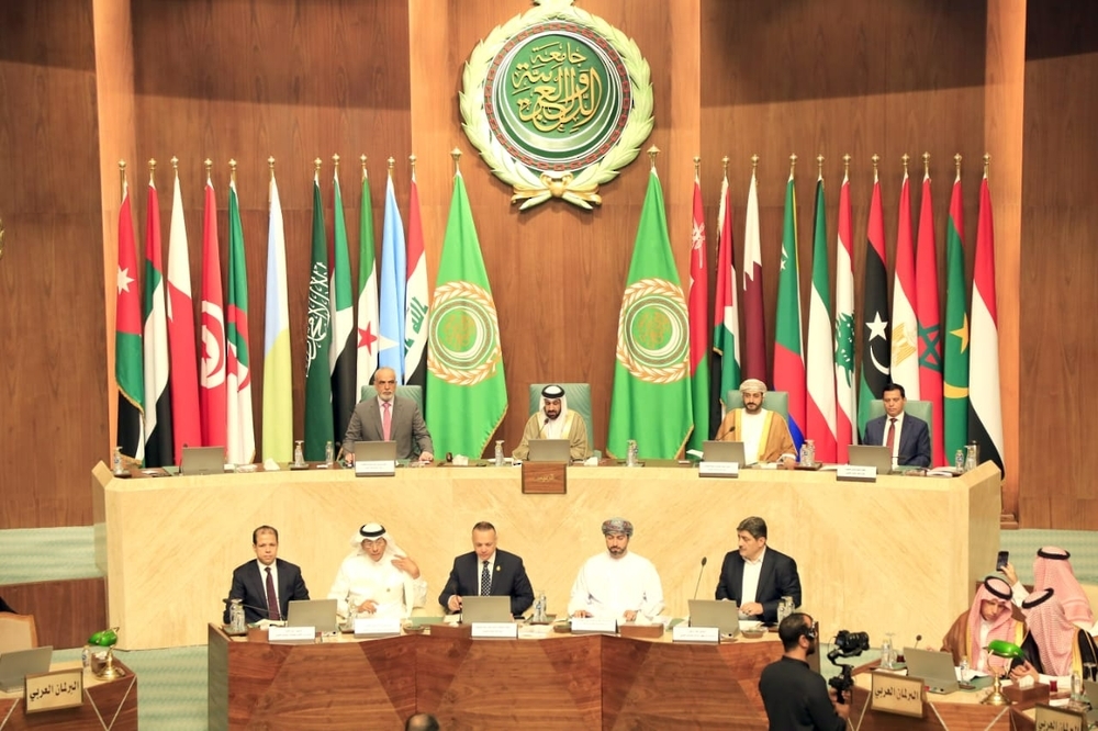 The Council of Oman took participated in the fifth general session of the first session of the fourth legislative term of the Arab Parliament, held at the League of Arab States headquarters in Cairo, under the chairmanship of Mohammed bin Ahmed Al Yamahi, Speaker of the Arab Parliament.