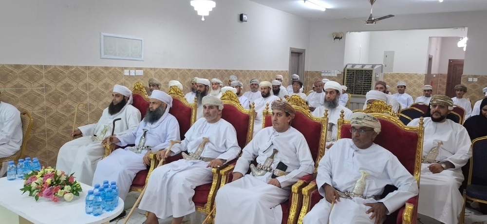 The opening ceremony was held under the auspices of Sayyid Tariq bin Mahmoud al Busaidy, Wali of Barka. — ONA