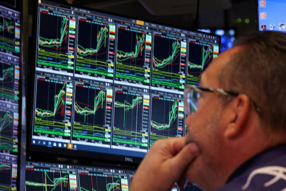 Traders work on the floor at the New York Stock Exchange (NYSE) in New York City, US. — Reuters