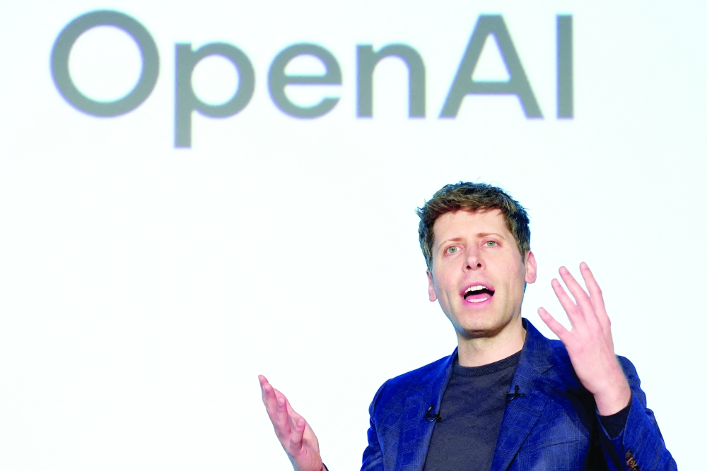 OpenAI CEO Sam Altman attends an event to pitch AI for businesses in Tokyo. — Reuters File