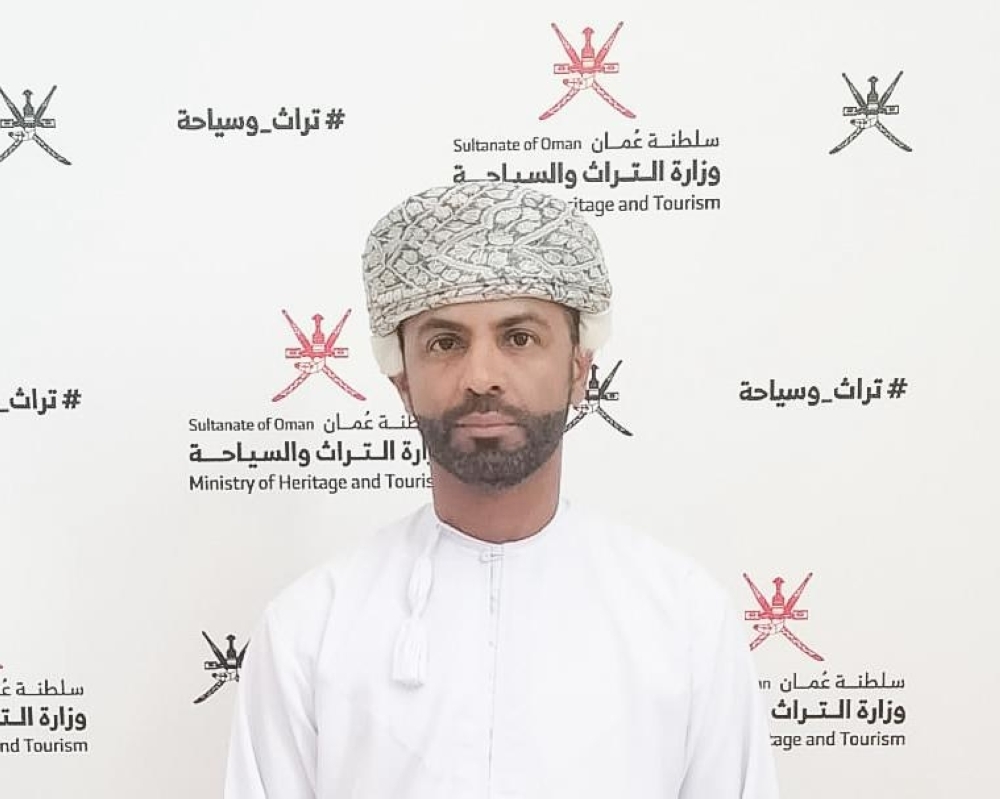 Yousef bin Rashid al Harrasi, Head of Product Development at the Ministry of Heritage and Tourism.