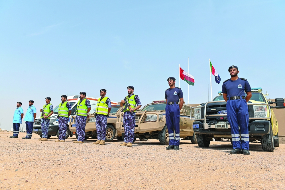 The ROP has set up security checkpoints at several locations and provided them with direct contact numbers. — ONA