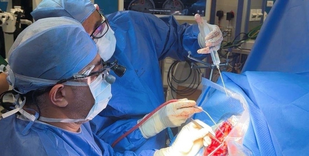 The procedure is considered one of the most advanced and complex neurosurgeries that require extreme precision. - ONA