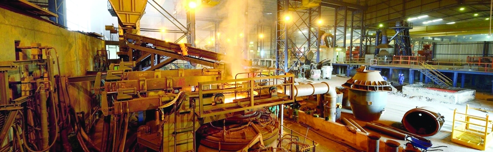 Gulf Alloys’ plant in SOHAR Port and Freezone.