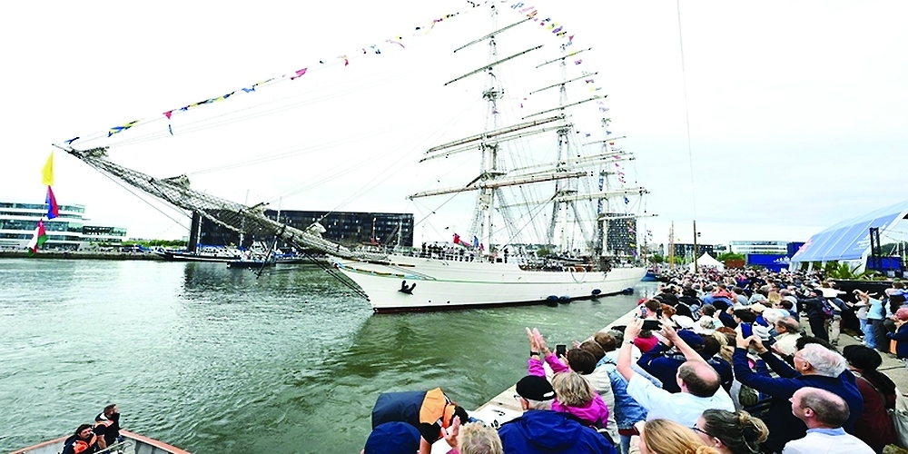 Shabab Oman II participates in Le Havre Festival