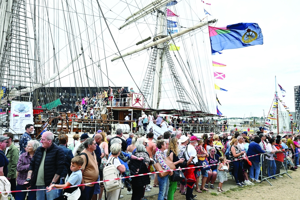 Shabab Oman II participates in Le Havre Festival