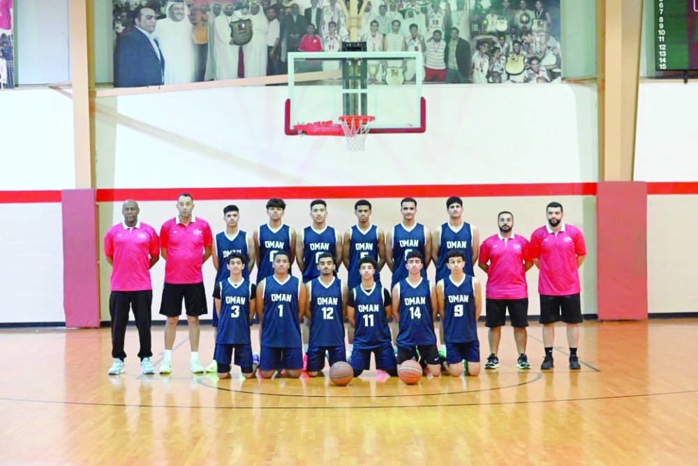 Oman U-16 national basketball team