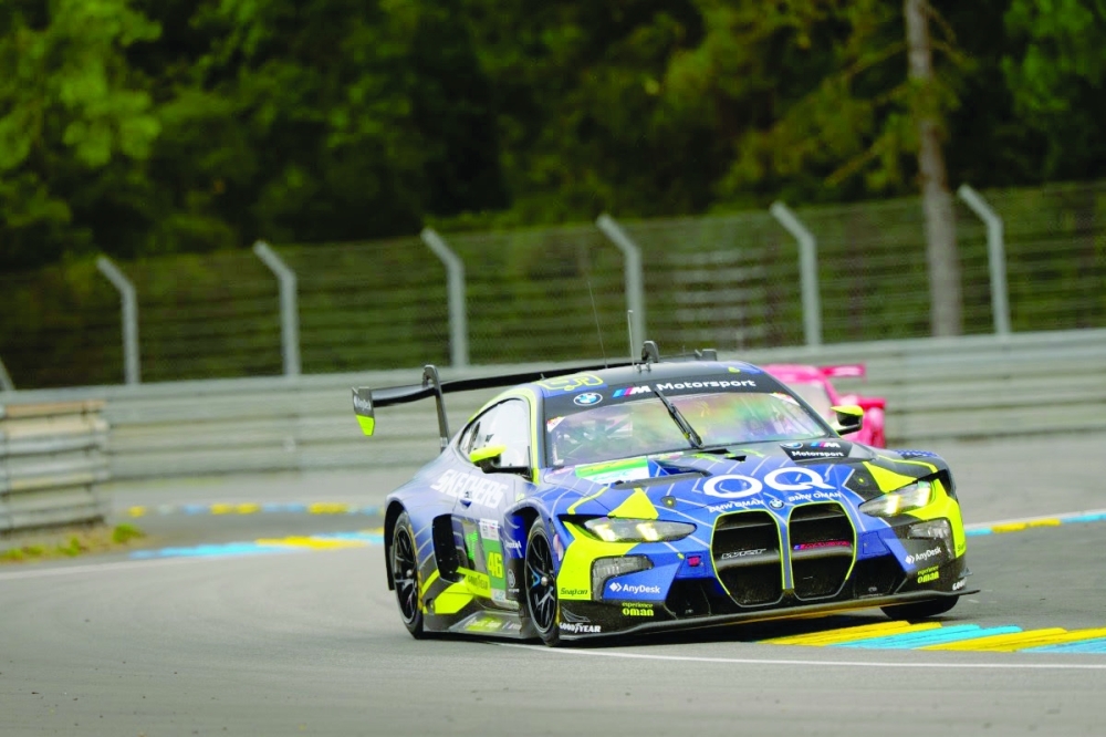Ahmed al Harthy during training session