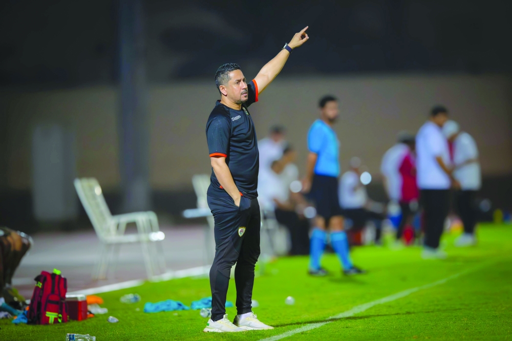Coach Badar al Maimani