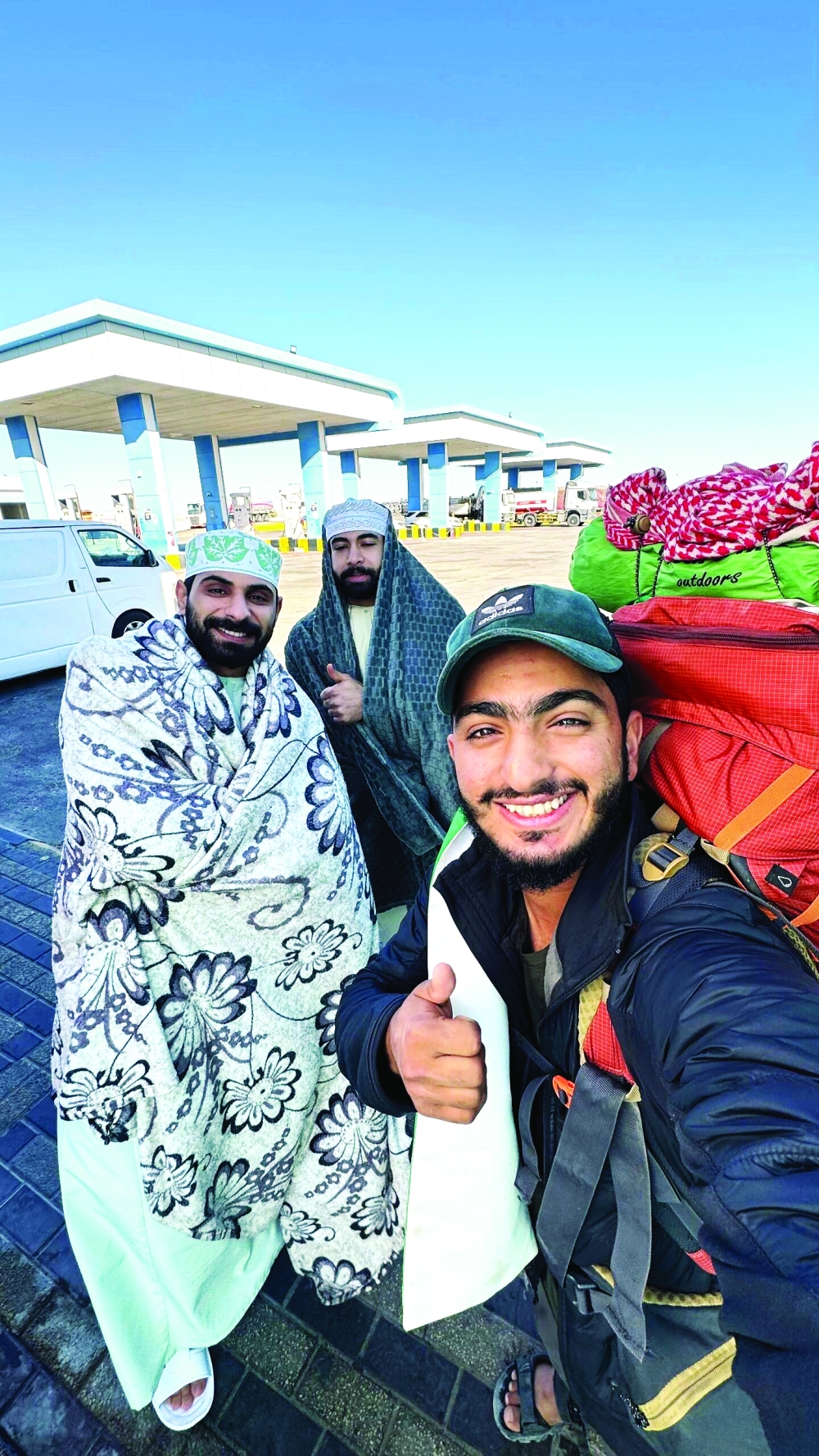 When a young Omani decides to hitchhike across continents