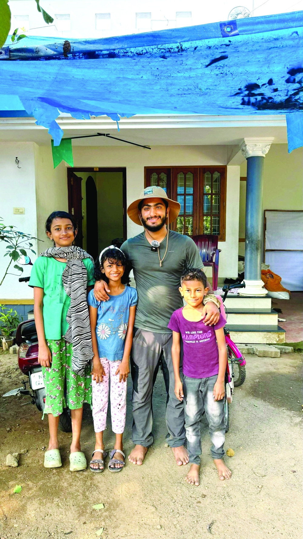 When a young Omani decides to hitchhike across continents