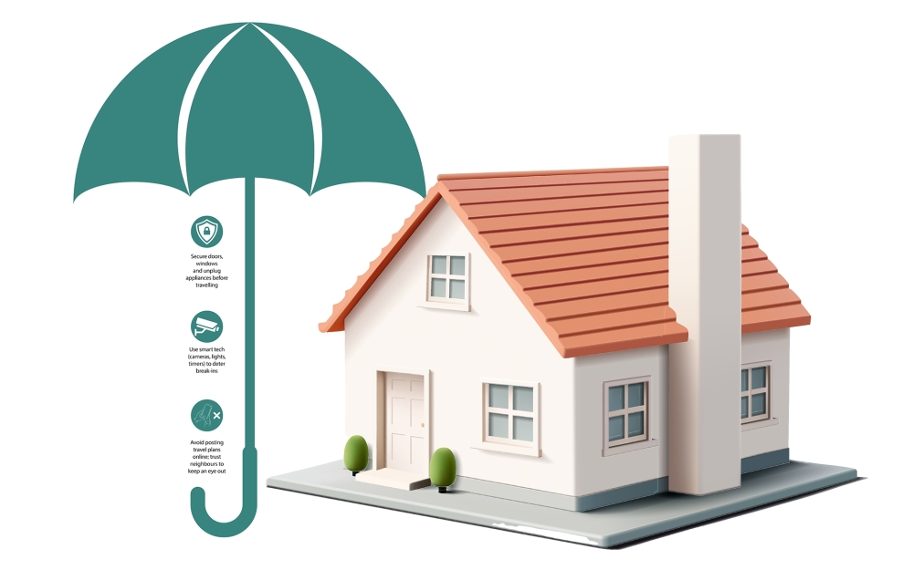 AWAY ON HOLIDAY? KEEP YOUR HOME SAFE