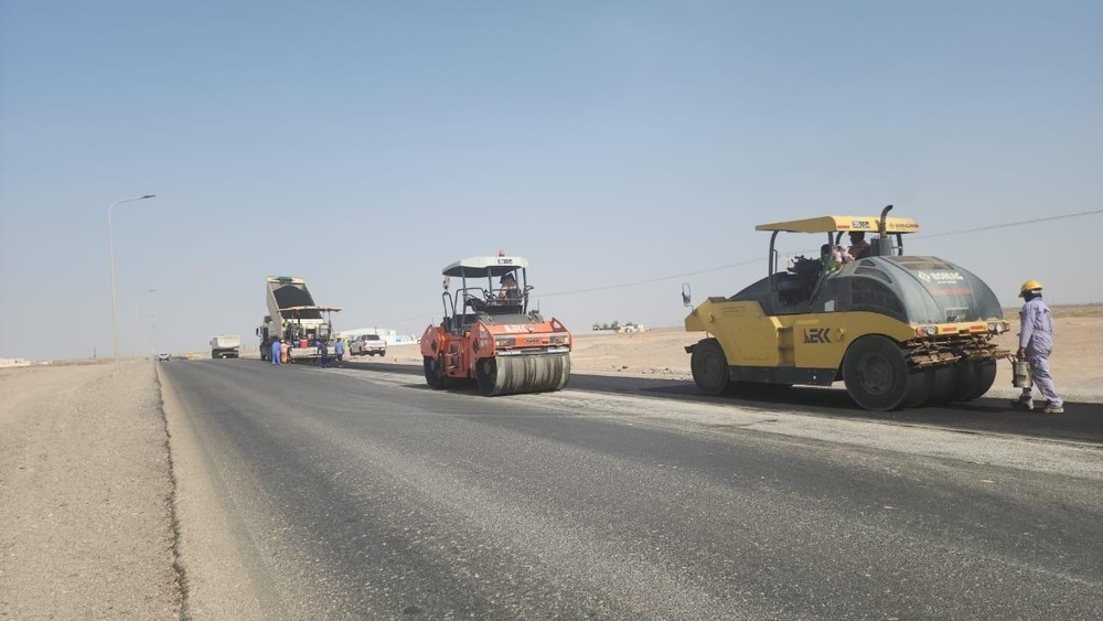 11 specialised machines have been deployed to clear dust and sand from key roadways