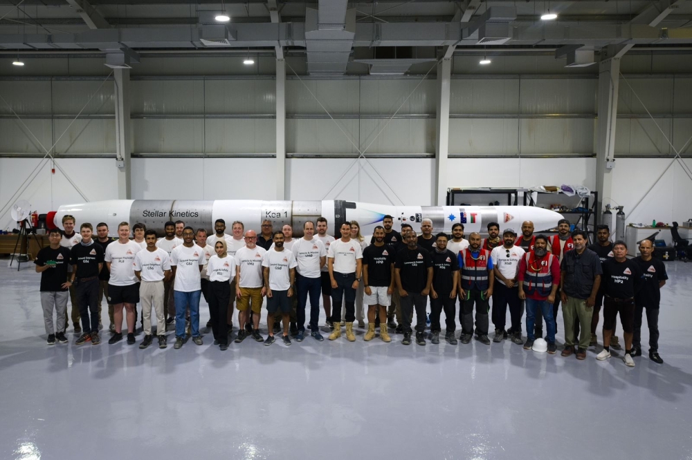 The entire work team associated with the Duqm-2 mission