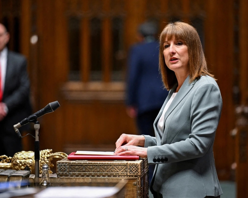 UK Chancellor, Rachel Reeves, speaks at the House of Commons, in this file photo. — Reuters