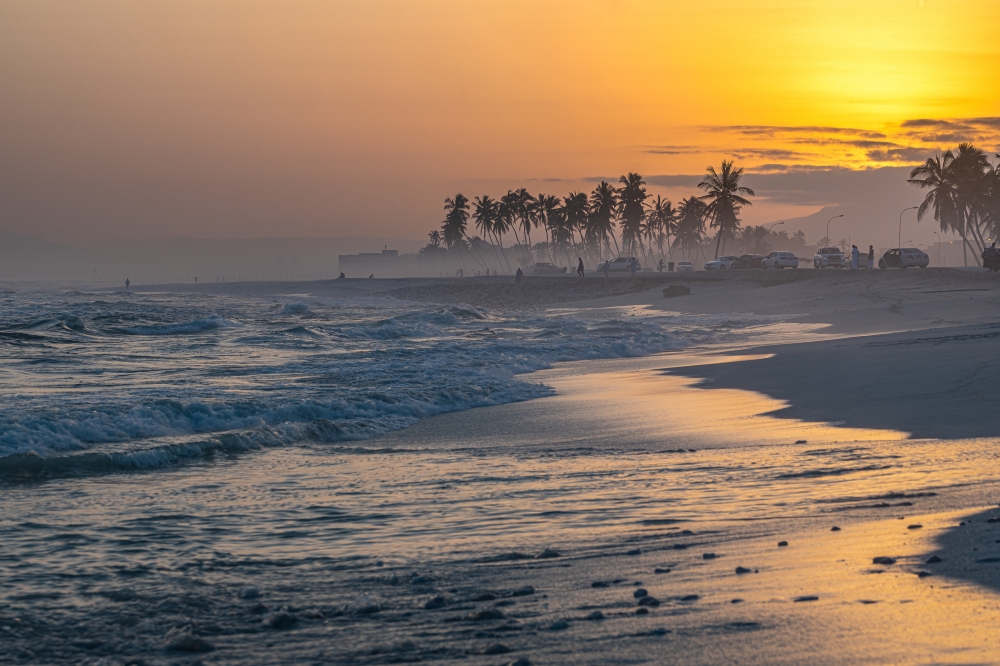 Al,Haffa,Beach,In,Salalah,,Oman.,Salalah,Is,A,Port