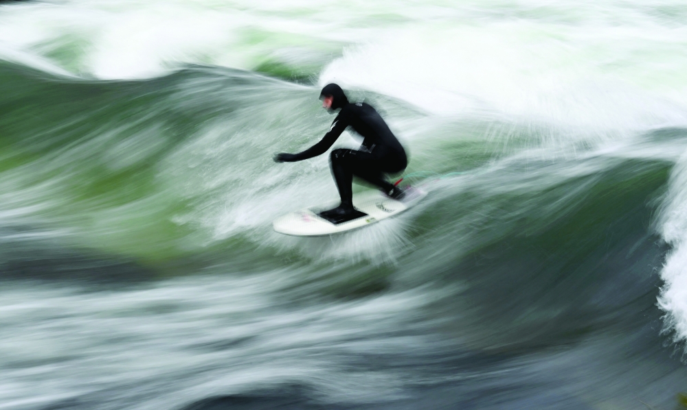 Aloha, Bavaria! Munich surfers riding wild river wave again