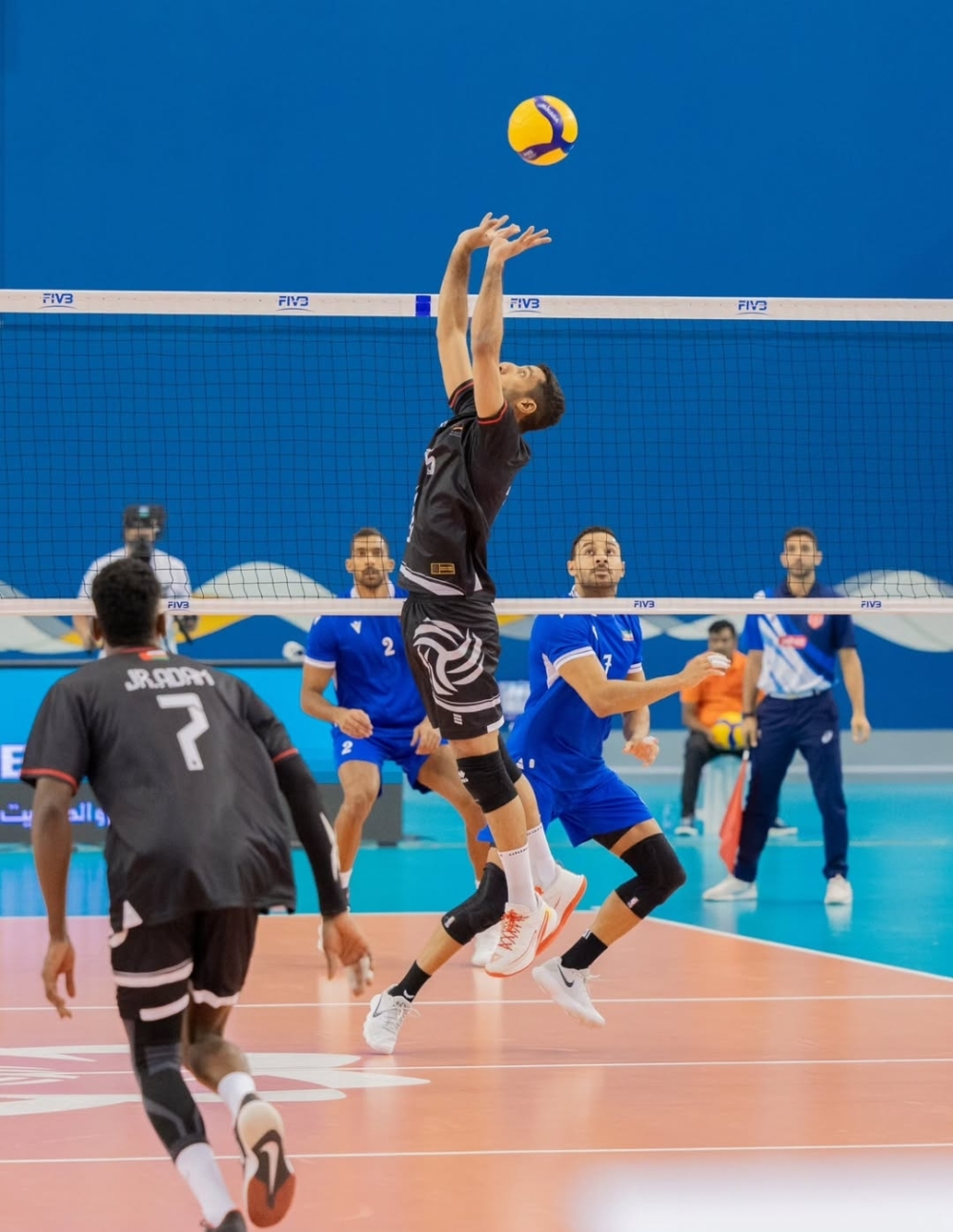 The Omani team is now preparing for a challenging match on Monday against Saudi Arabia