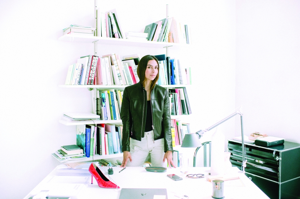 Footwear designer Nina Christen at her home in Paris, June 26, 2025. (Dmitry Kostyukov/The New York Times)