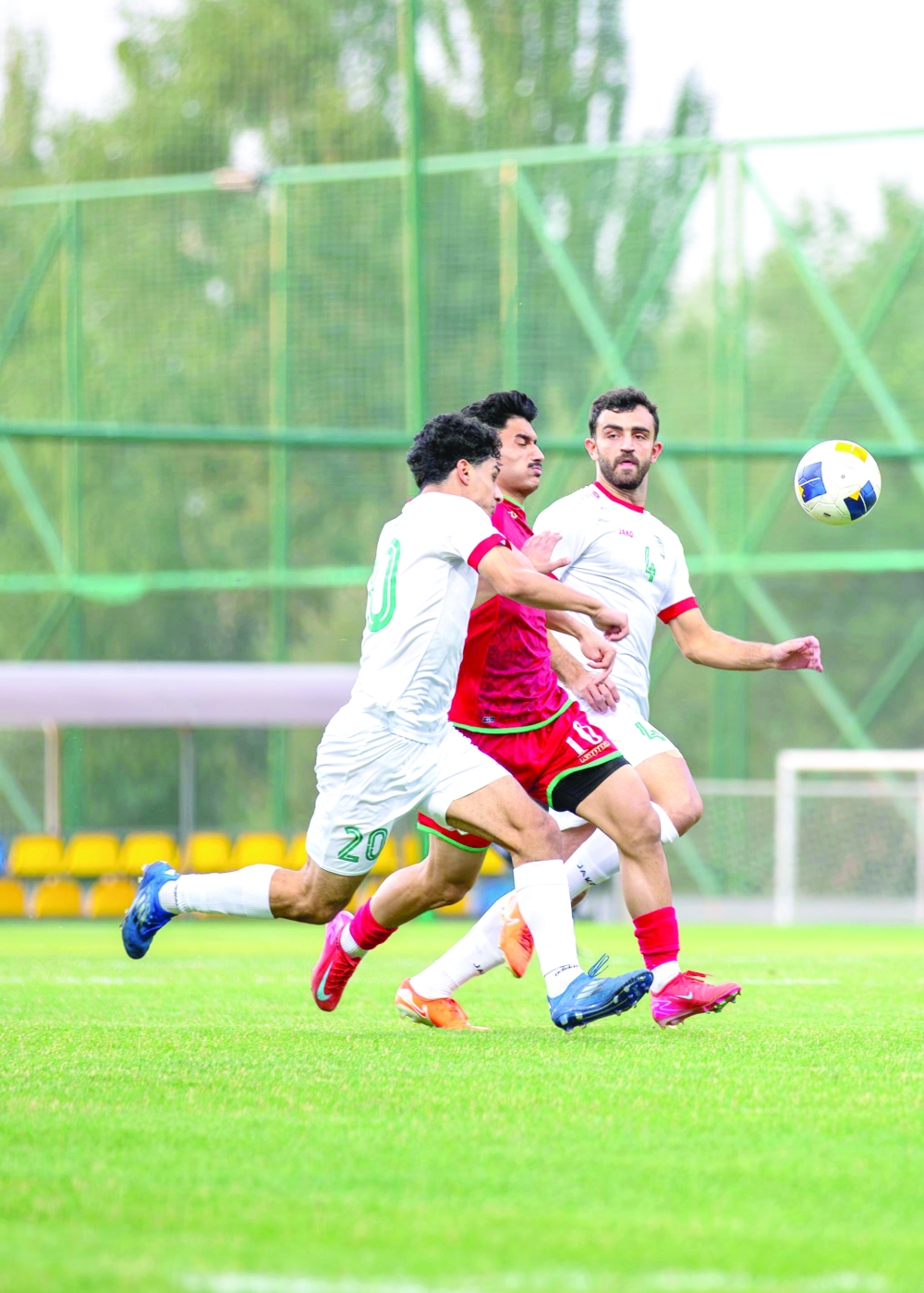 Oman secured second place in the standings with four points while Syria were crowned champions of the competition