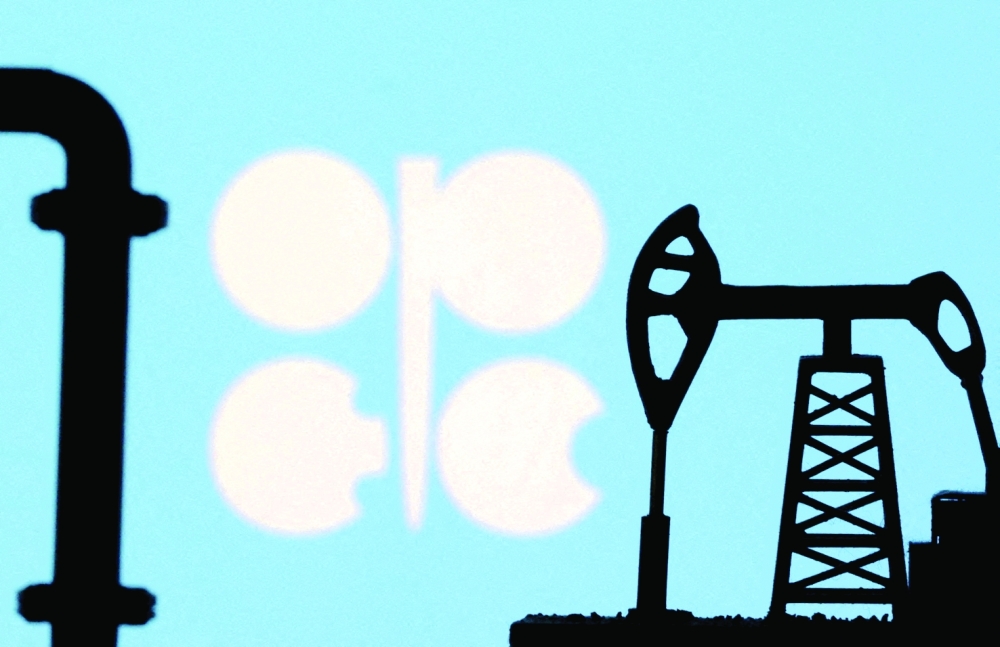 OPEC logo is seen in this illustration. — Reuters