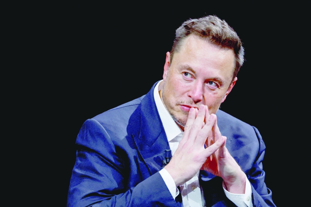 Elon Musk, Chief Executive Officer of SpaceX and Tesla and owner of Twitter
