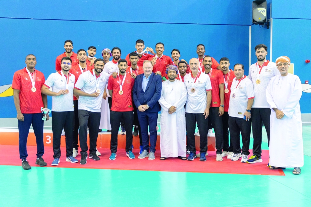 Oman’s national men’s volleyball team added a new milestone to its continental achievements 