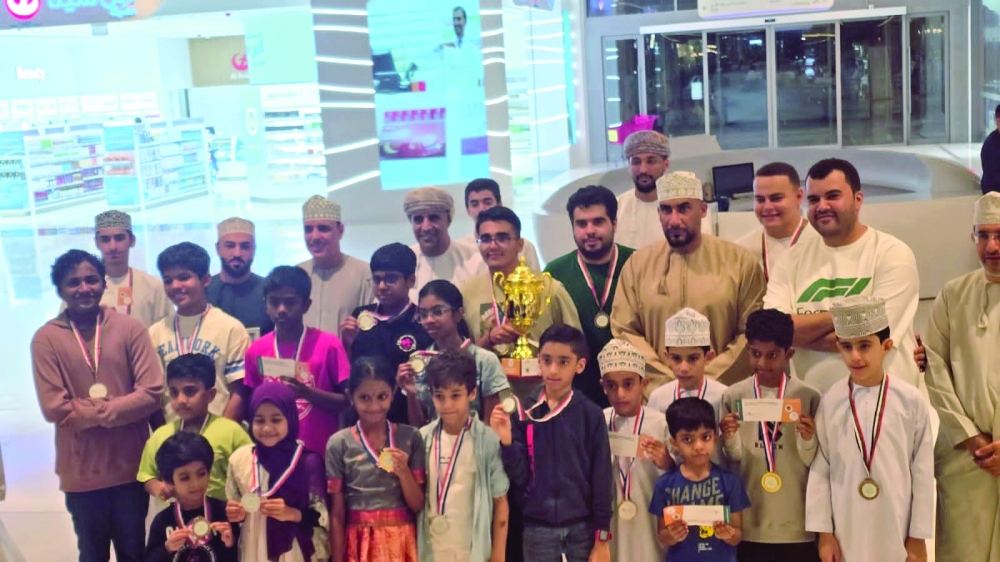 The celebration took place at the Al Araimi Boulevard in Seeb.