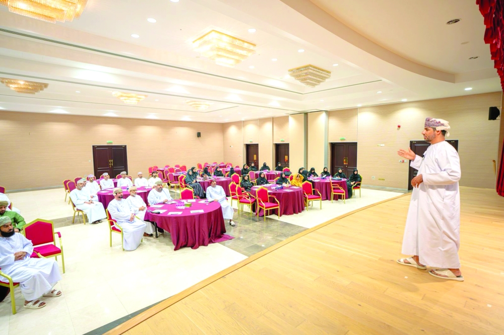 Dr Ishaq al Sharyani led the training workshop on 'How to Create an Investment Opportunity'