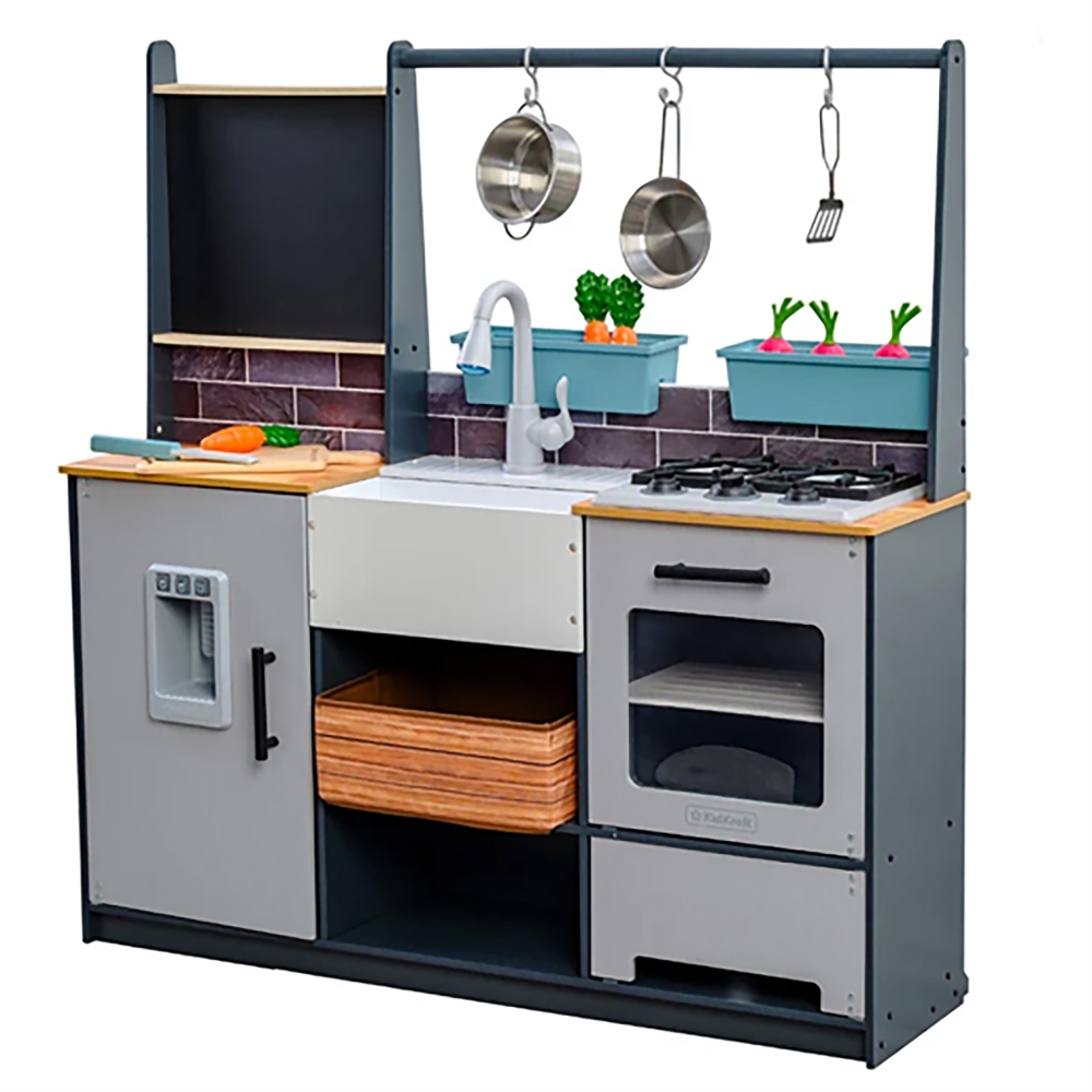 A toy kitchen sold by Backyard Kids, and previously KidKraft, poses a strangulation and asphyxia hazard, according to a recall. (U.S. Consumer Product Safety Commission via The New York Times)