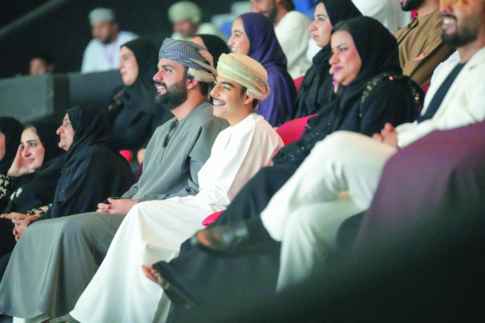 Packed crowds watched the satirical play 'Sons of Iblis' at Al Murooj Theatre in Sahl Ittin