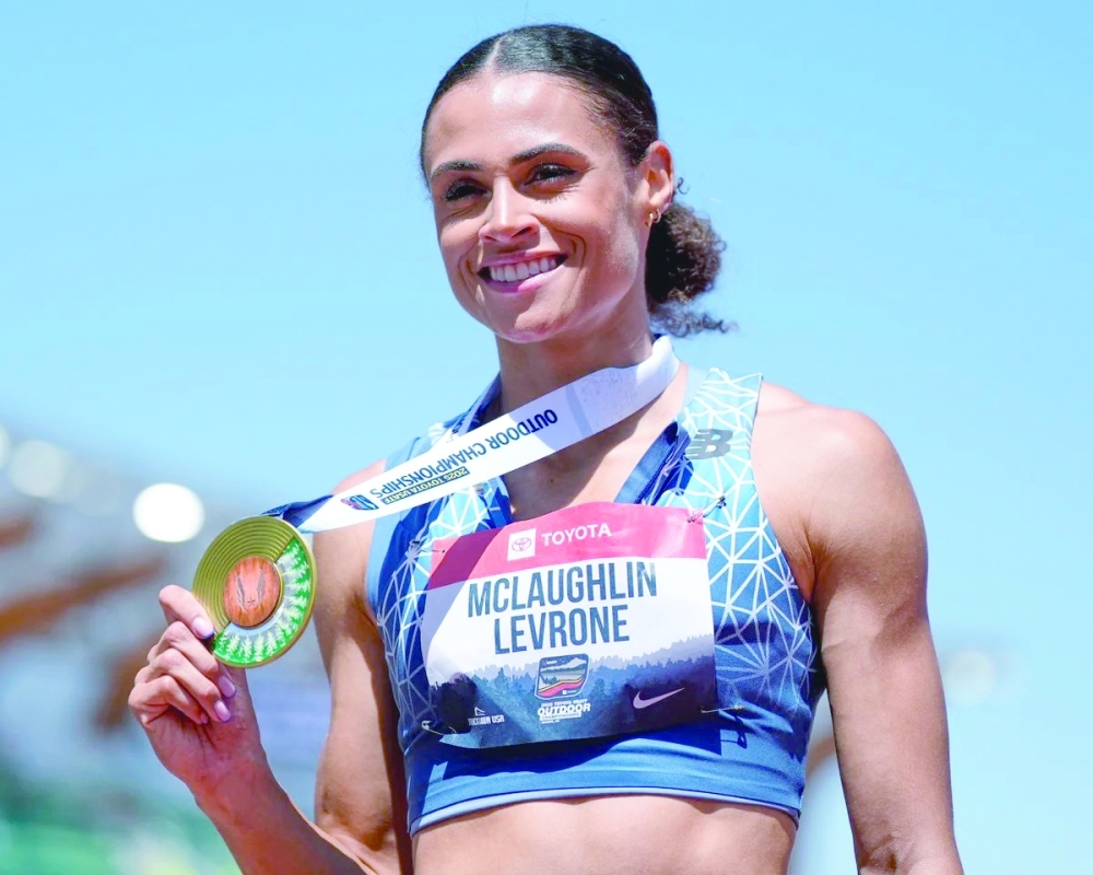 
McLaughlin-Levrone after win 