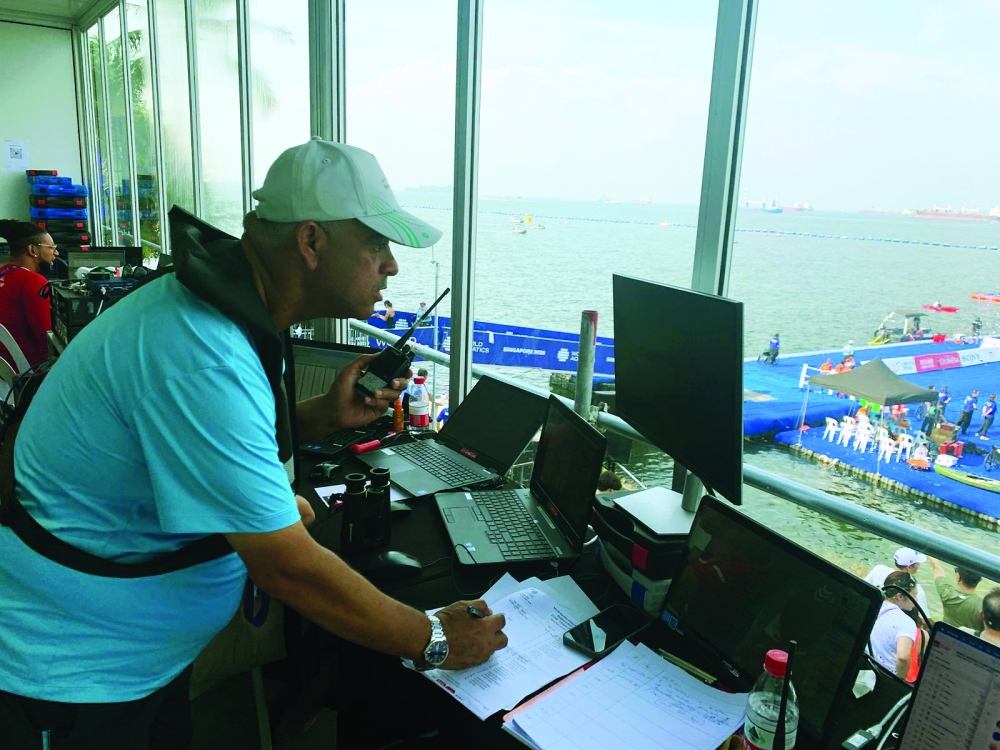 
Omani international referee Abdulmonem bin Khamis al Alawi 