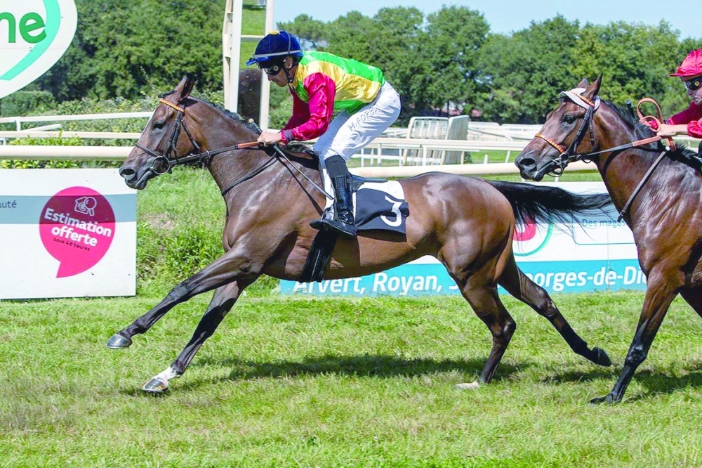 Royal Cavalry's ‘Al Muhasin’ and ‘Akif’ claimed the first and second spots in the 1,600-metre race.