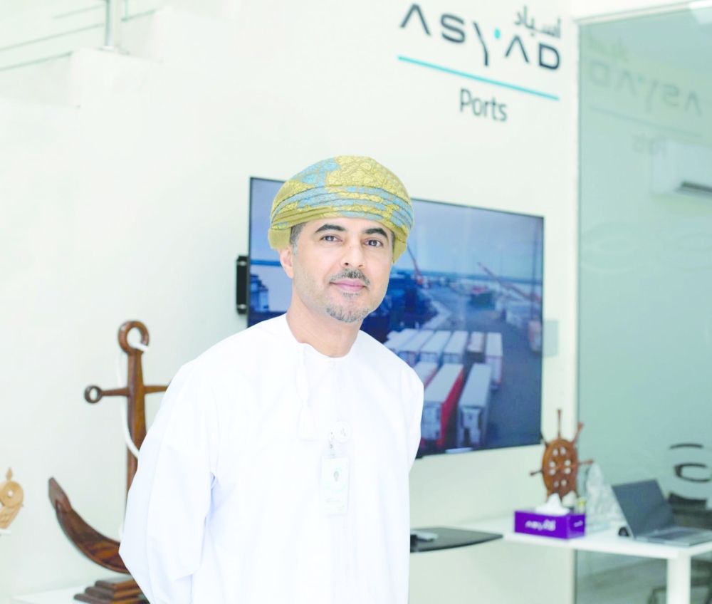 Engineer Samir bin Ghulam al Balushi, Director of Suwaiq Port.