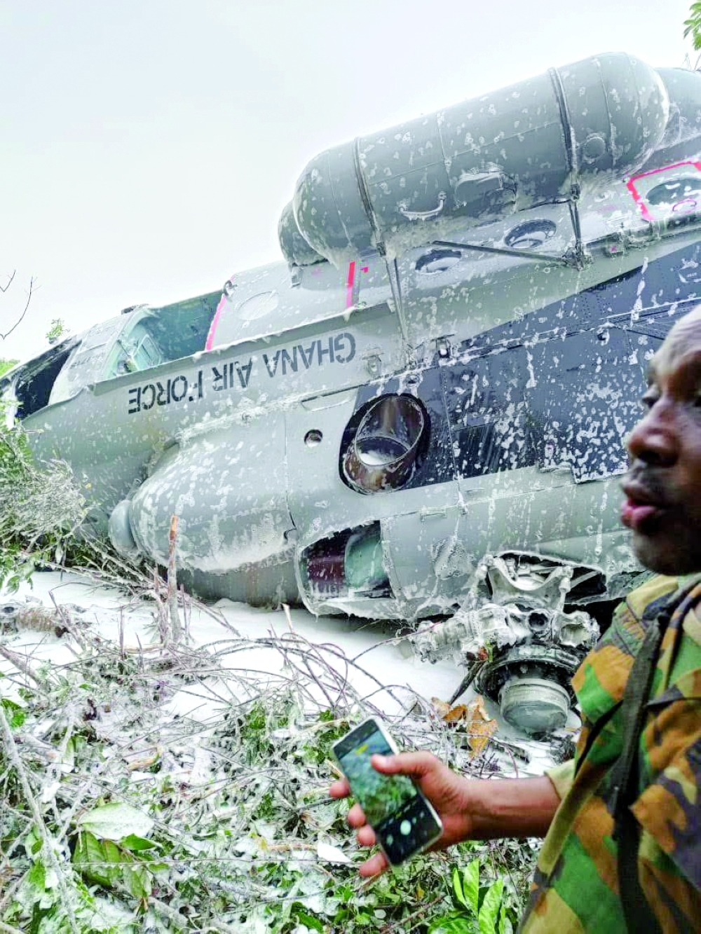 Ghana ministers die in helicopter crash