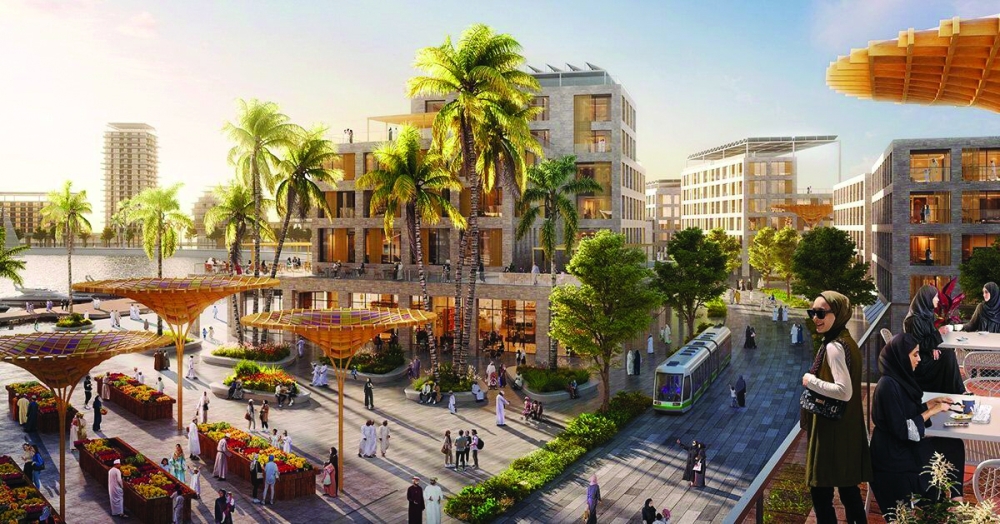 The new city has been carefully planned to integrate with the natural landscape, particularly given its location along the scenic Al-Tawiyyah coastal strip
