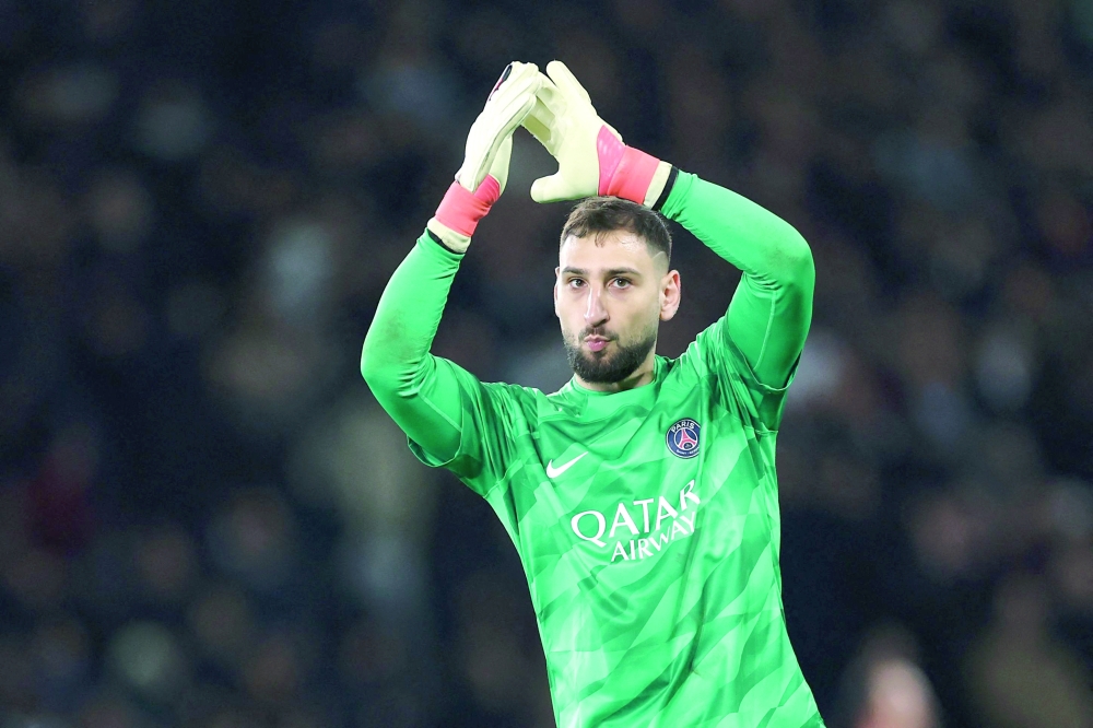 Italian goalkeeper Gianluigi Donnarumma