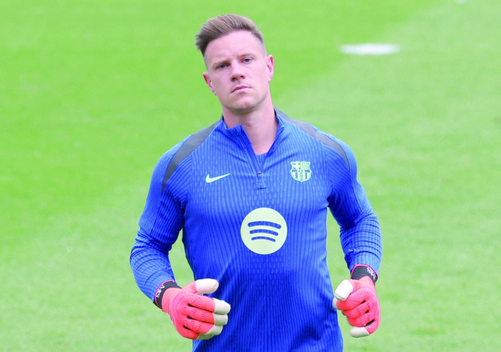 Marc Andre Ter Stegen. — AFP