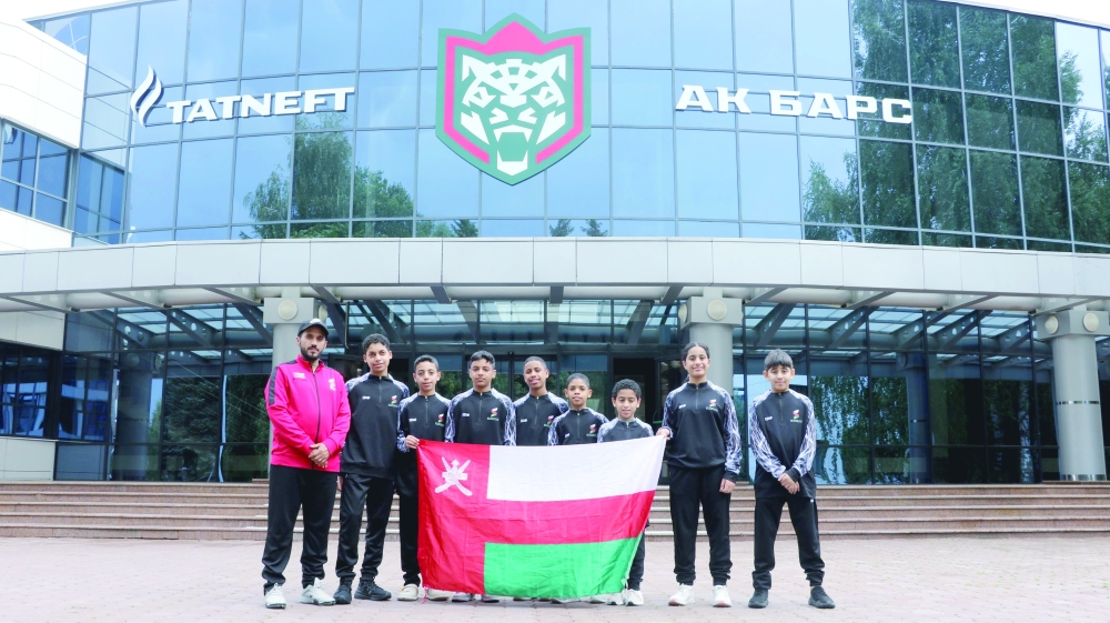 The camp is hosted by 'Ak Bars' Club, one of the most prestigious teams in the Russian Ice Hockey League.