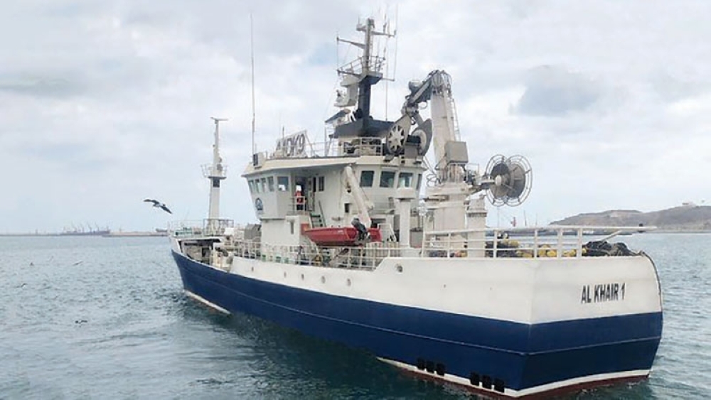 The AlKhair 1, fully owned by Oman Fisheries.