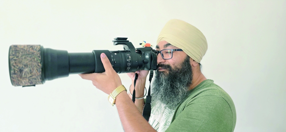 Amardeep Singh shoots with his Canon 100D having Sigma 150-600 mm lens