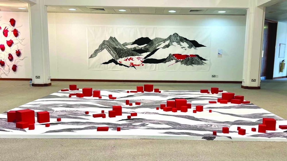 Omani artist explores unique contemporary visual language and deep cultural and environmental roots