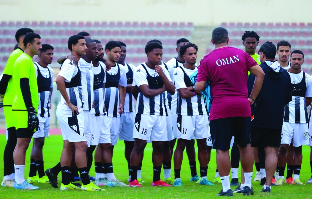 The camp is monitored by experienced head coach Badar al Maimani and his technical staff.