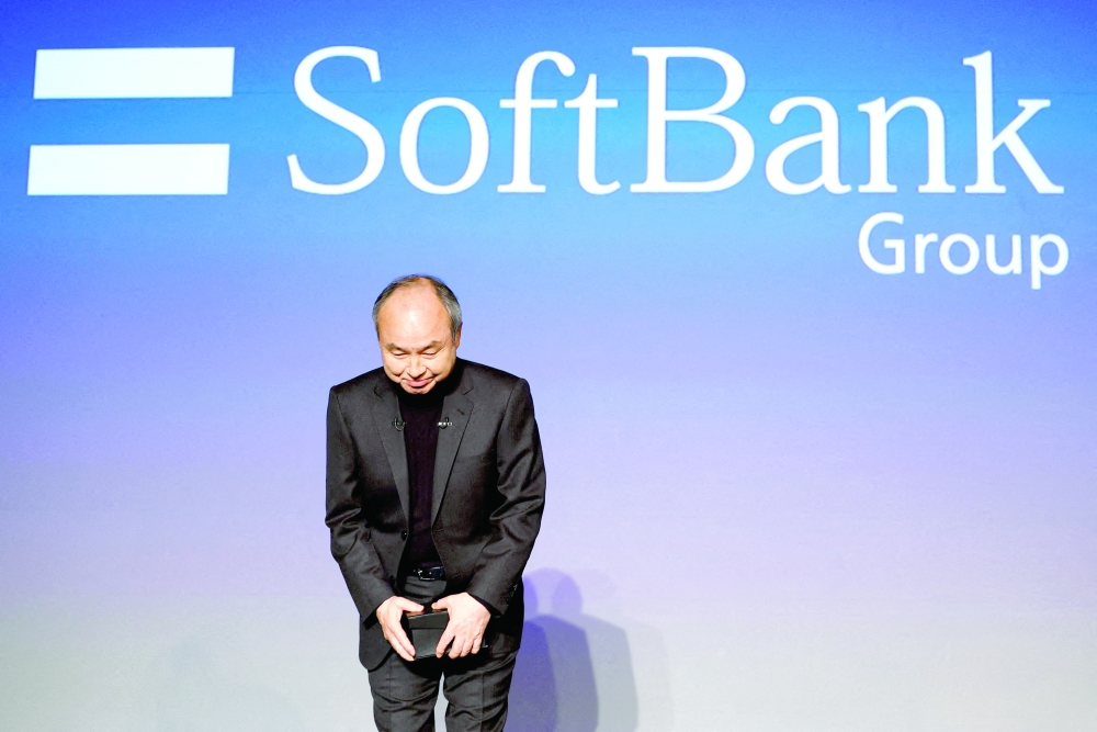SoftBank CEO Masayoshi Son