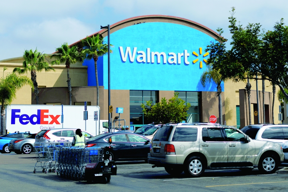 A Walmart store in  Oceanside, California. - Reuters File