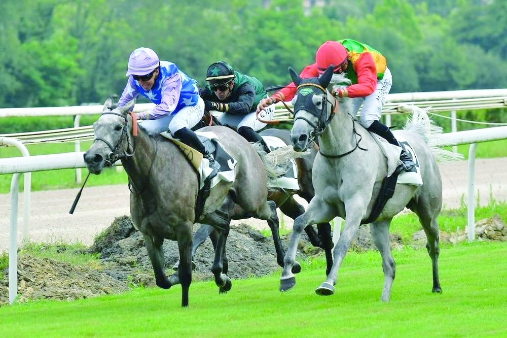 Victory in the race went to Catherine de Ghazal, owned by Hilal al Alawi.