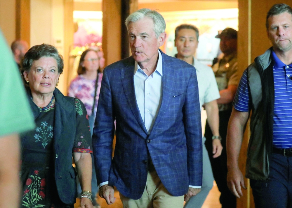 Federal Reserve Chairman Jerome Powell attends the Federal Reserve Bank of Kansas City's 2025 Jackson Hole economic symposium, 'Labour Markets in Transition: Demographics, Productivity and Macroeconomic Policy' in Jackson Hole, Wyoming, US. — Reuters
