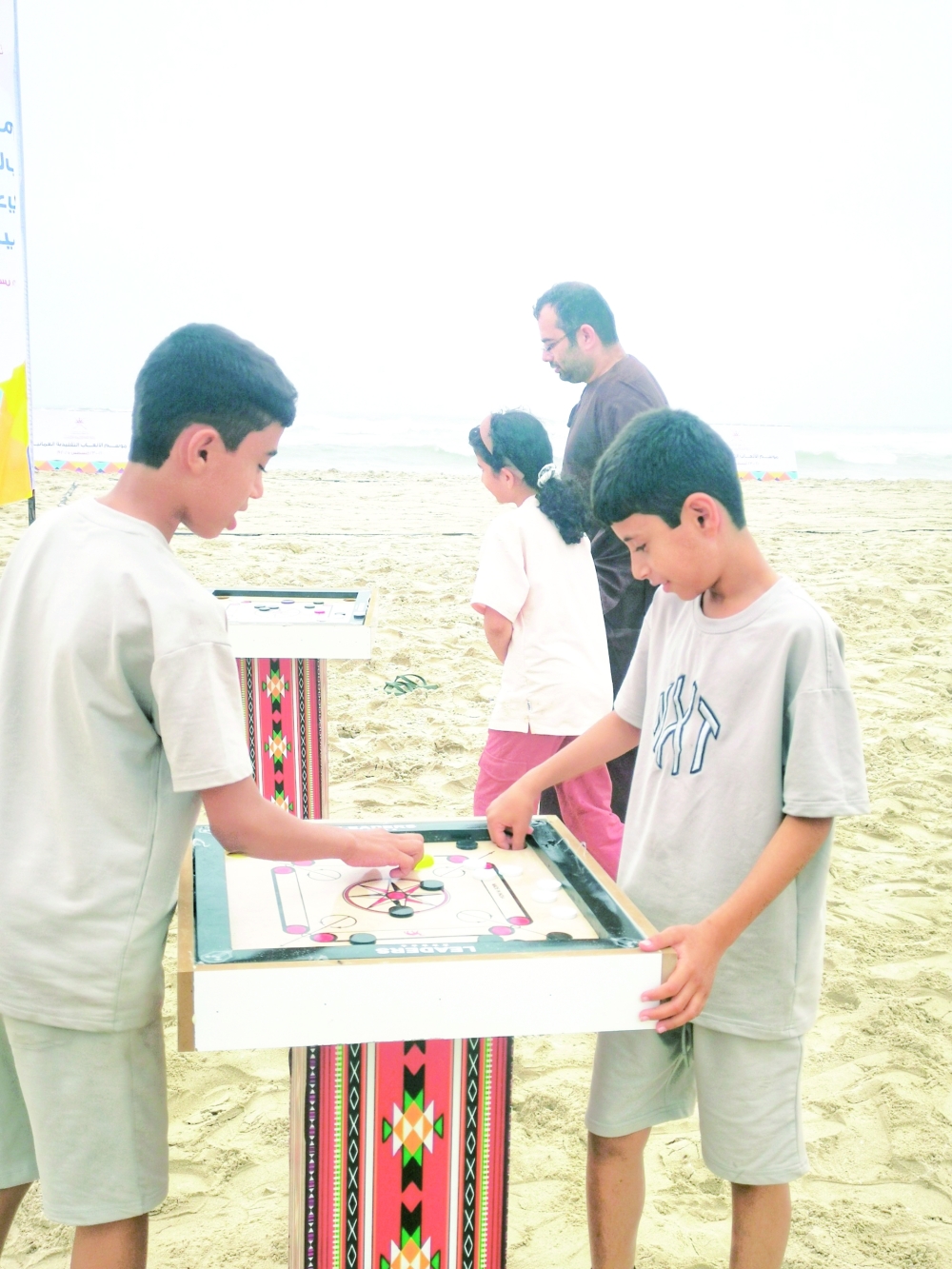 The event introduced visitors to Oman’s cultural heritage and traditional sports.