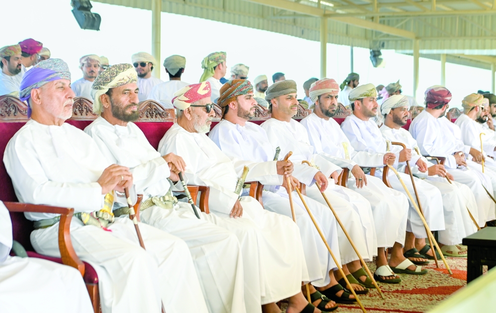 The race drew a large audience of camel owners, breeders and enthusiasts.